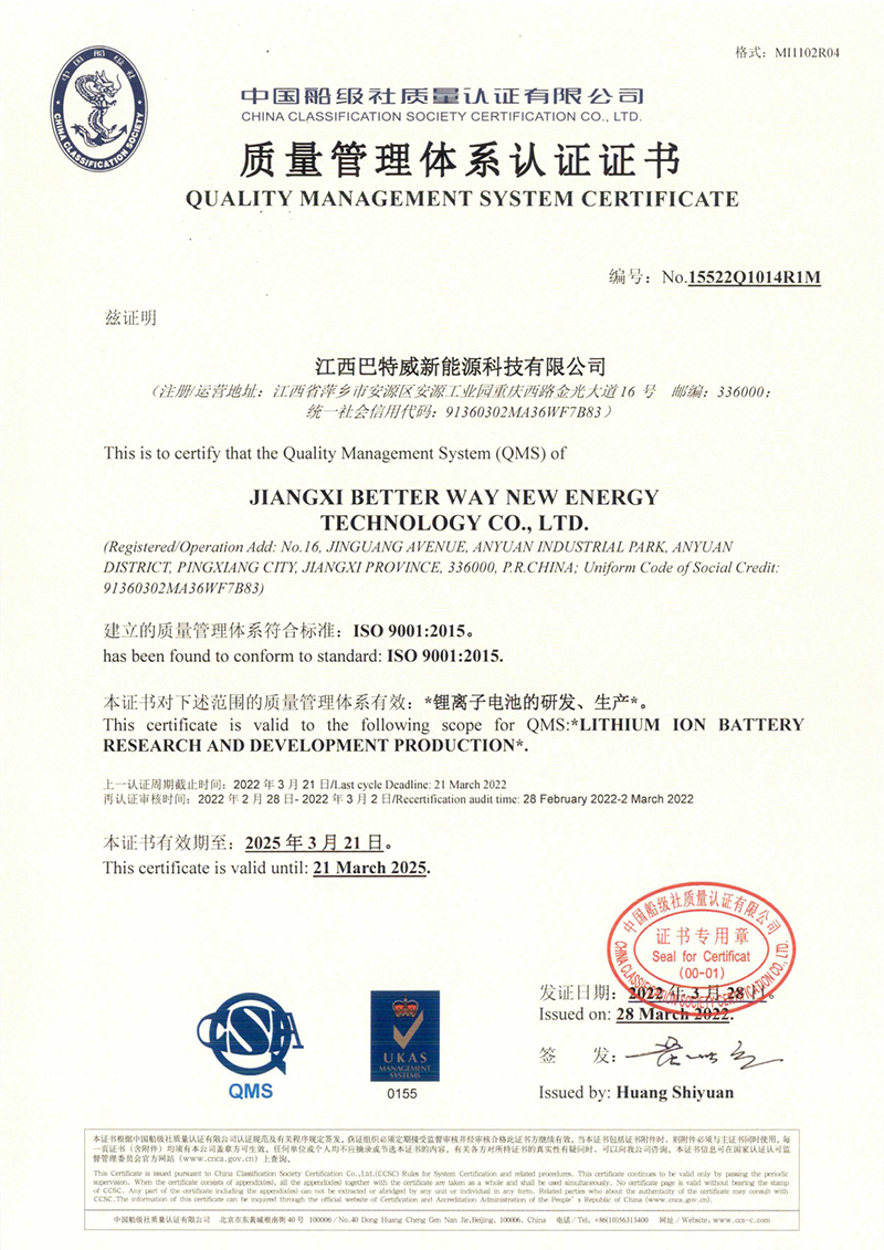 ISO 9001:2015